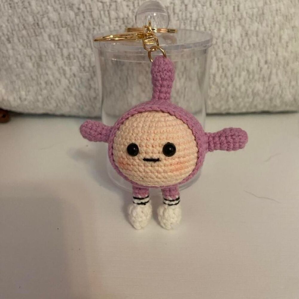 Handmade Crocheted Keychain